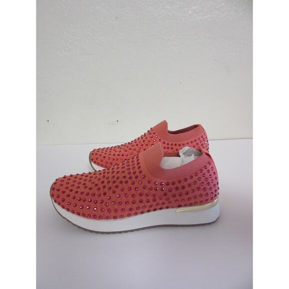 KENNETH COLE REACTION Women's Cameron Jewel Jogger Size 7 M Sunset Sneakers - Picture 3 of 6